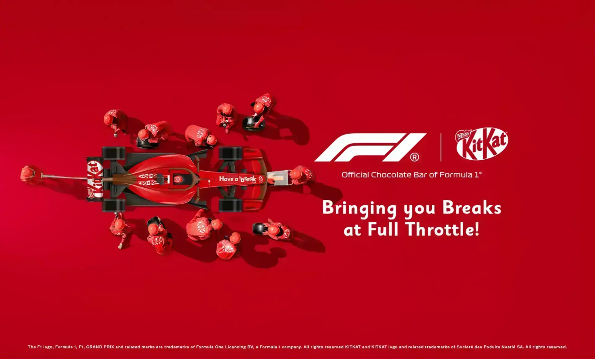 KitKat Formula 1