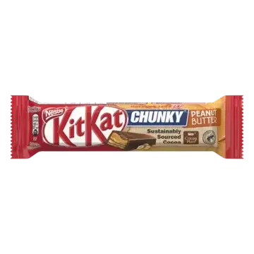KitKat Chunky Peanut Chocolate Bar 42g