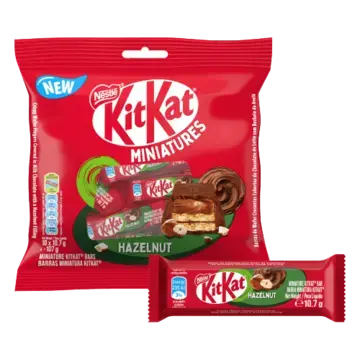 KITKAT Miniatures Hazelnut Bag 1