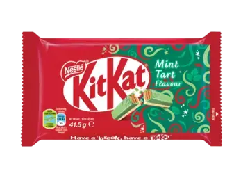 NESTLE KITKAT 4 Finger Mint Tart Chocolate bar 41.5g
