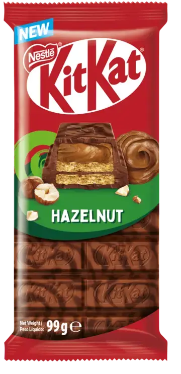 KitKat Hazelnut Slab