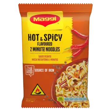 MAGGI 2-Minute Noodles,Hot &amp; Spicy 68g