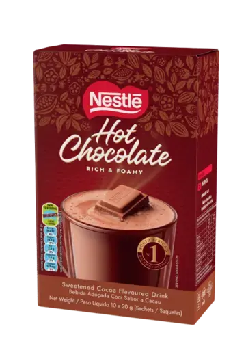 Hot Chocolate 10x20g banner