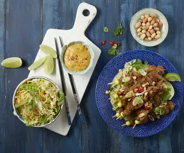 Beef Satay Skewers With Peanut Sauce