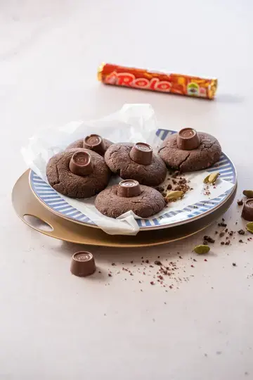 Rolo Nankhatai-Style Biscuits
