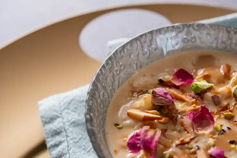 Caramel and Cardamom Rice Kheer