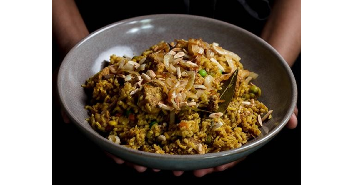 Vegetable loaded Chicken Biryani