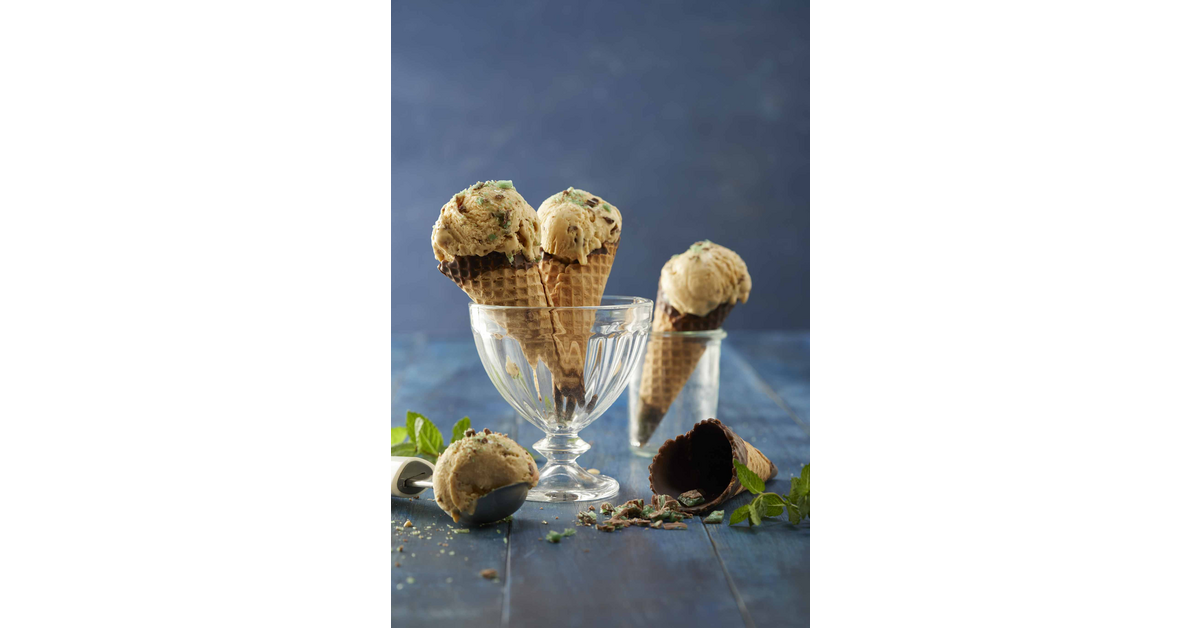 Peppermint Crisp Ice Cream