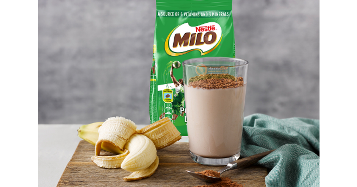 Milo® AND BANANA SMOOTHIE