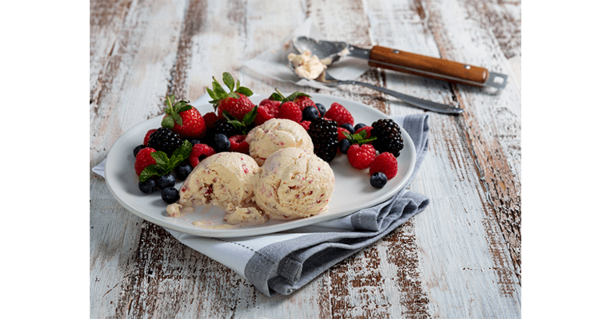 Home-Made Strawberry Ice Cream