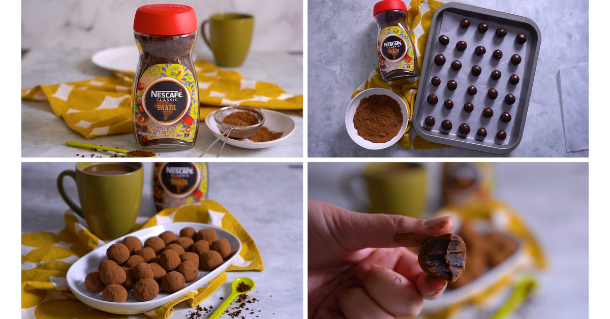 Chococcino truffles
