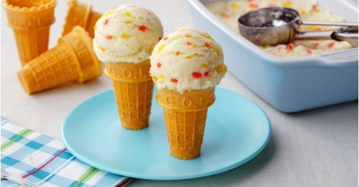 Fruit Salad Ice Cream