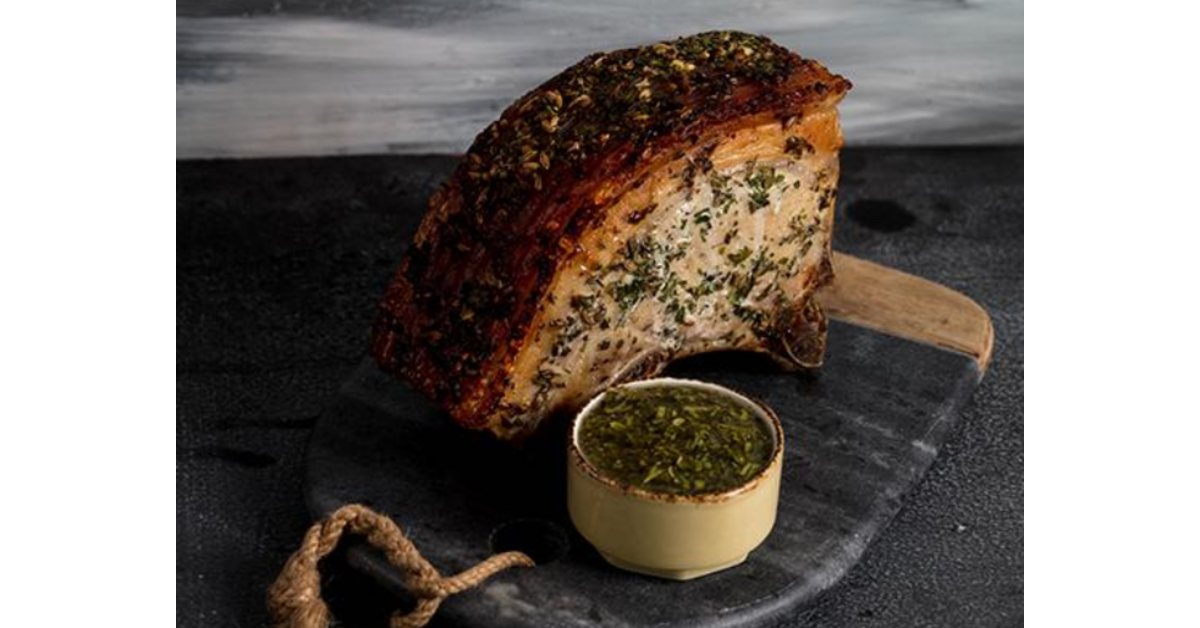 Pork roast with Tuscan herb gremolata