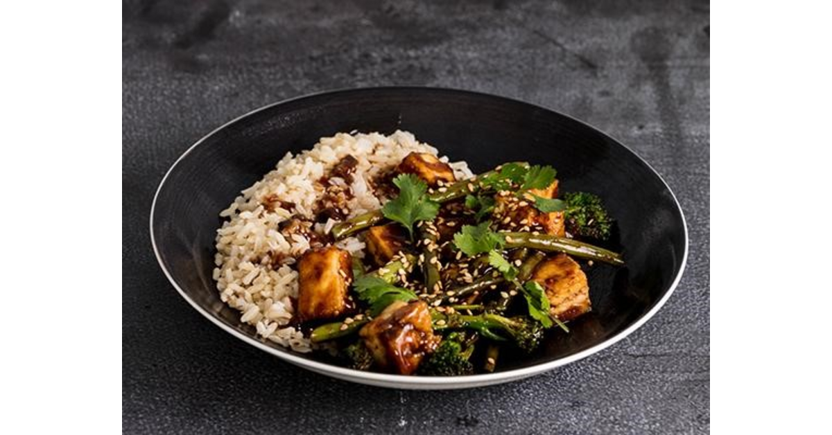 Tofu and Broccoli Bowl