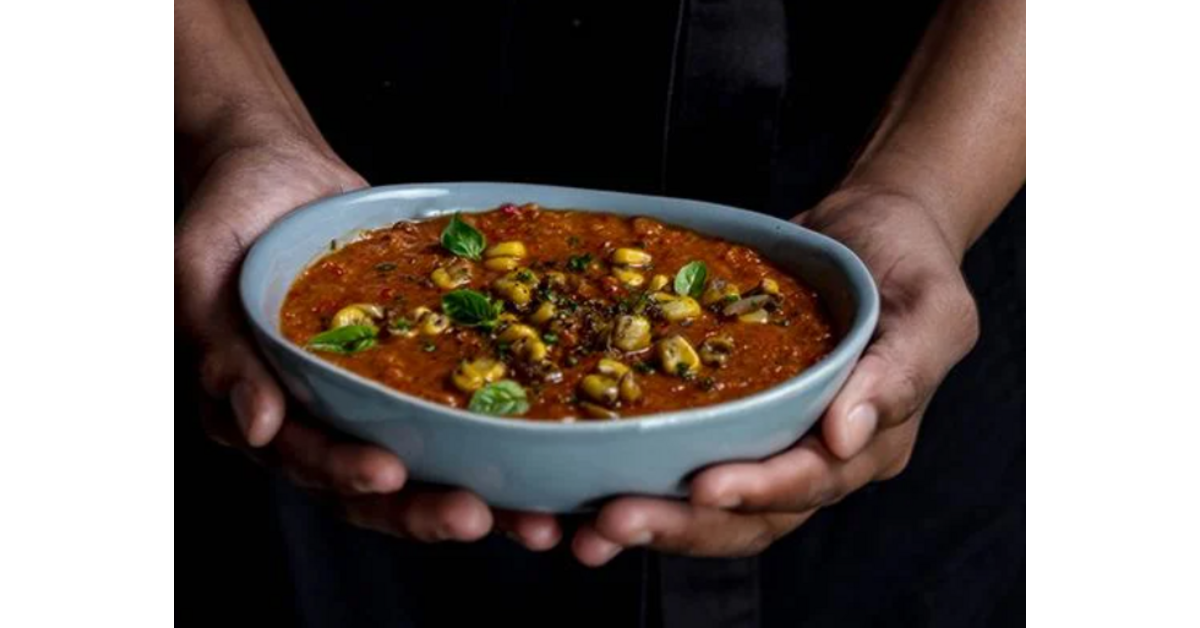 Corn and Roasted Red Pepper Soup