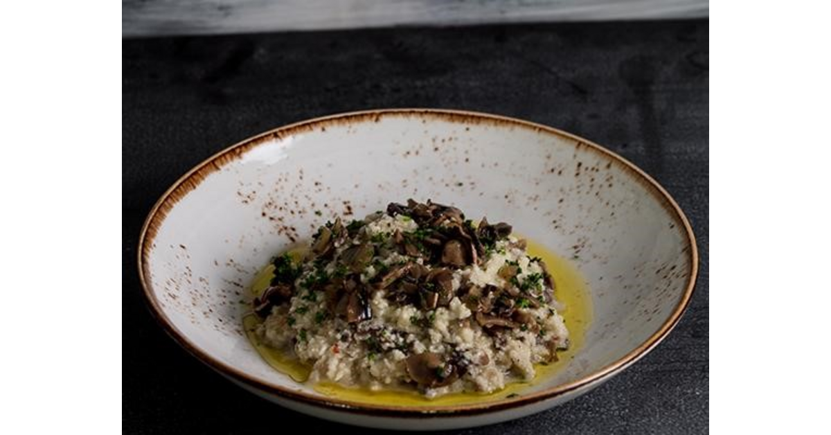 Mushroom Cauliflower ‘Risotto’