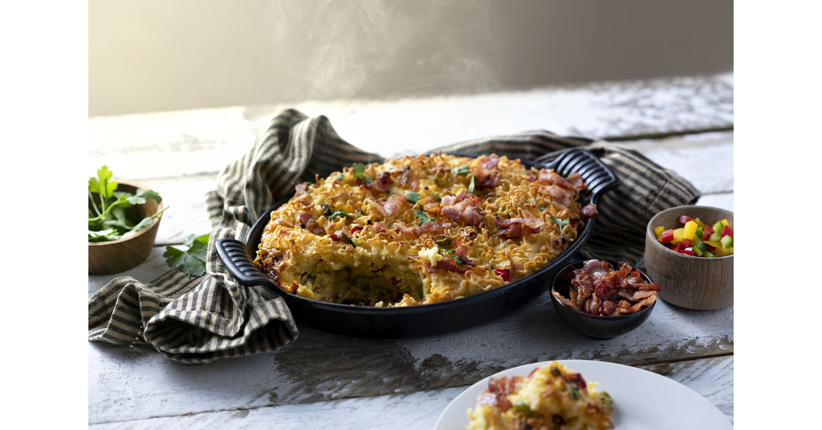 Oven Baked Noodles