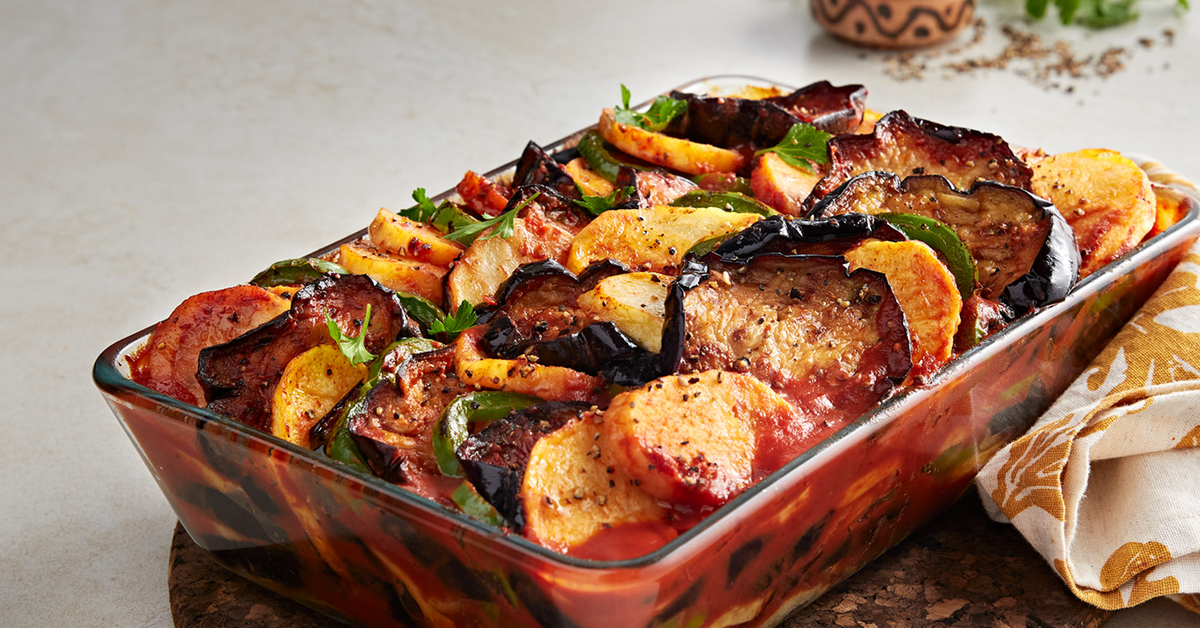 Vegetarian moussaka