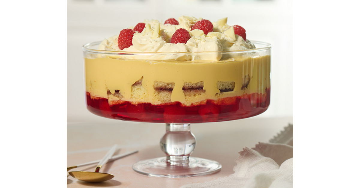 White Chocolate & Berry Trifle