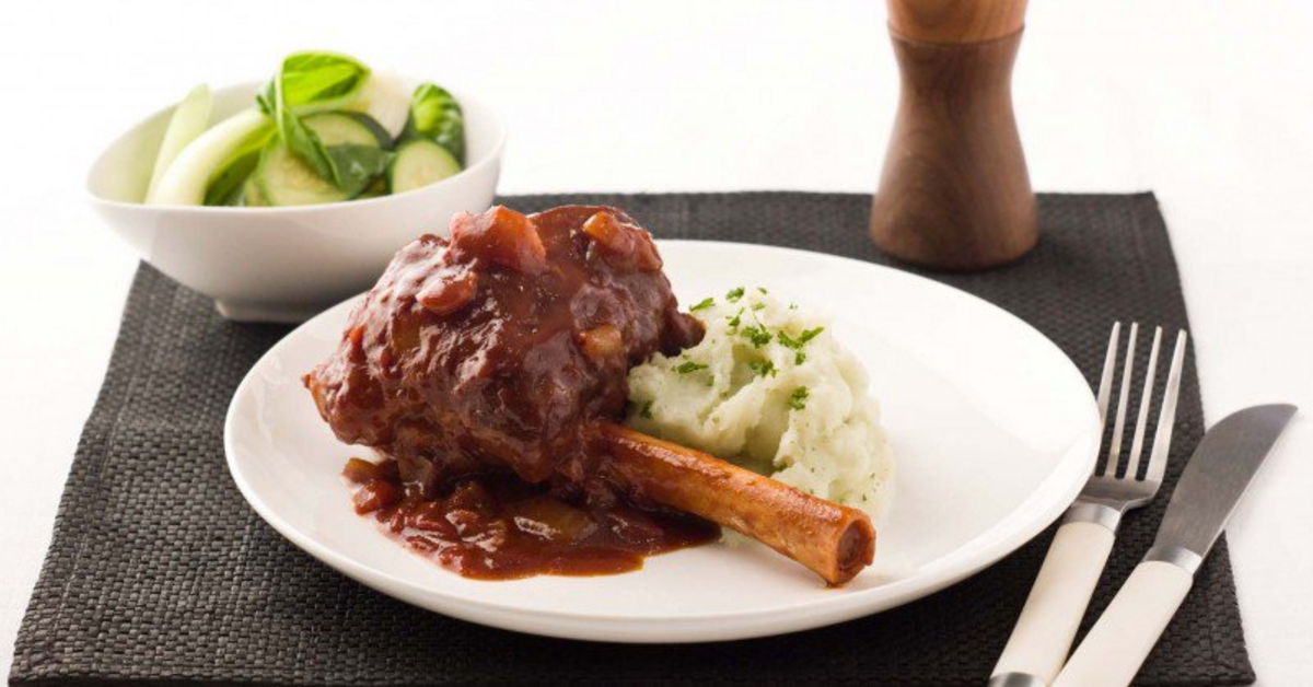 Braised Lamb Shanks