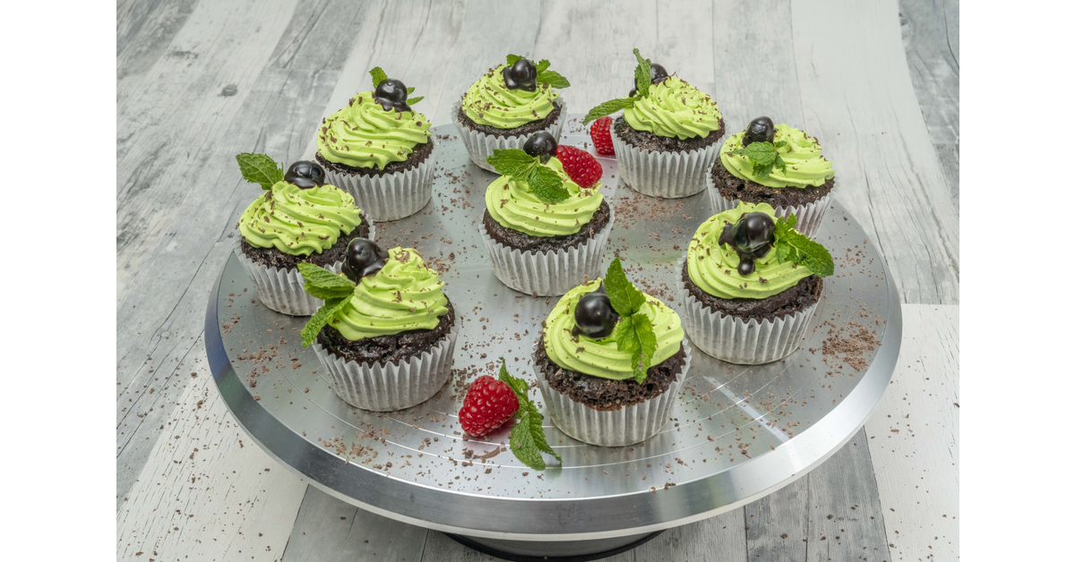 Peppermint Chocolate Cupcakes