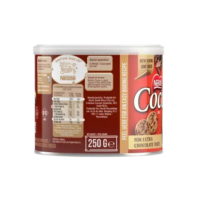 Cocoa 250g Side