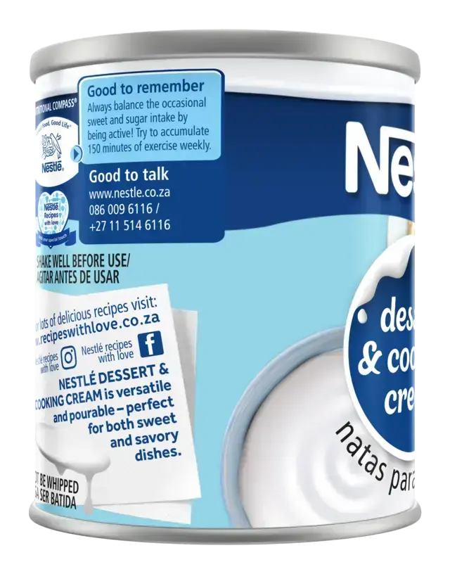 NESTLÉ Dessert and Cooking Cream side 2