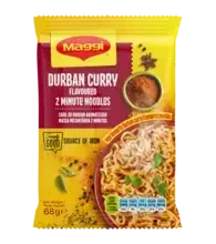 MAGGI 2 MInute Noodles - Durban Curry 68g