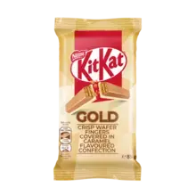 KitKat 8 Finger Caramel Gold Chocolate Slab 85g