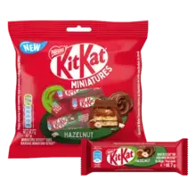 NESTLE KITKAT Miniatures Hazelnut Bag 107g 