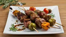 Braai:  Beef sosaties