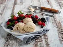 Home-Made Strawberry Ice Cream