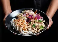Chicken Spring Roll Bowl