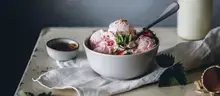 Strawberry Yoghurt Ice Cream