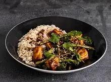 Tofu and Broccoli Bowl