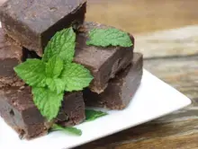 Peppermint Chocolate Fudge