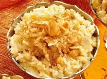 Saffron Rice Pudding