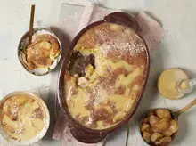 Apple & Ginger Sponge Pudding