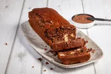 Banana Bread with Barone Spread and Rooibos Tea