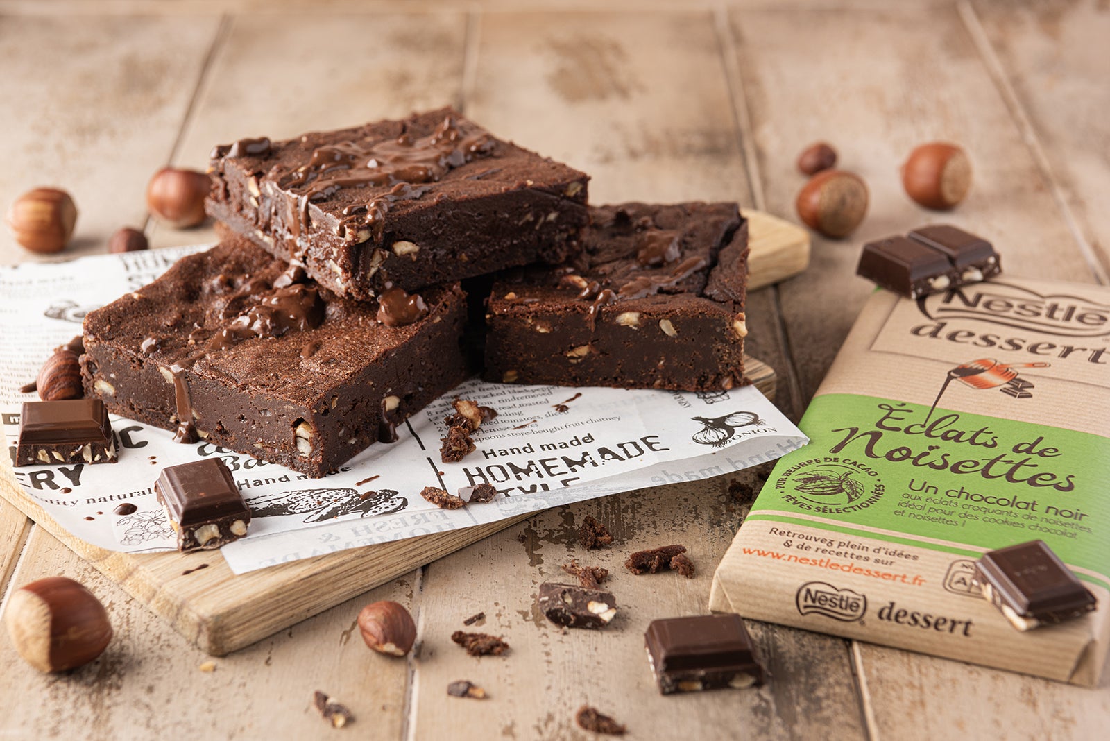 Brownie éclats de noisettes
