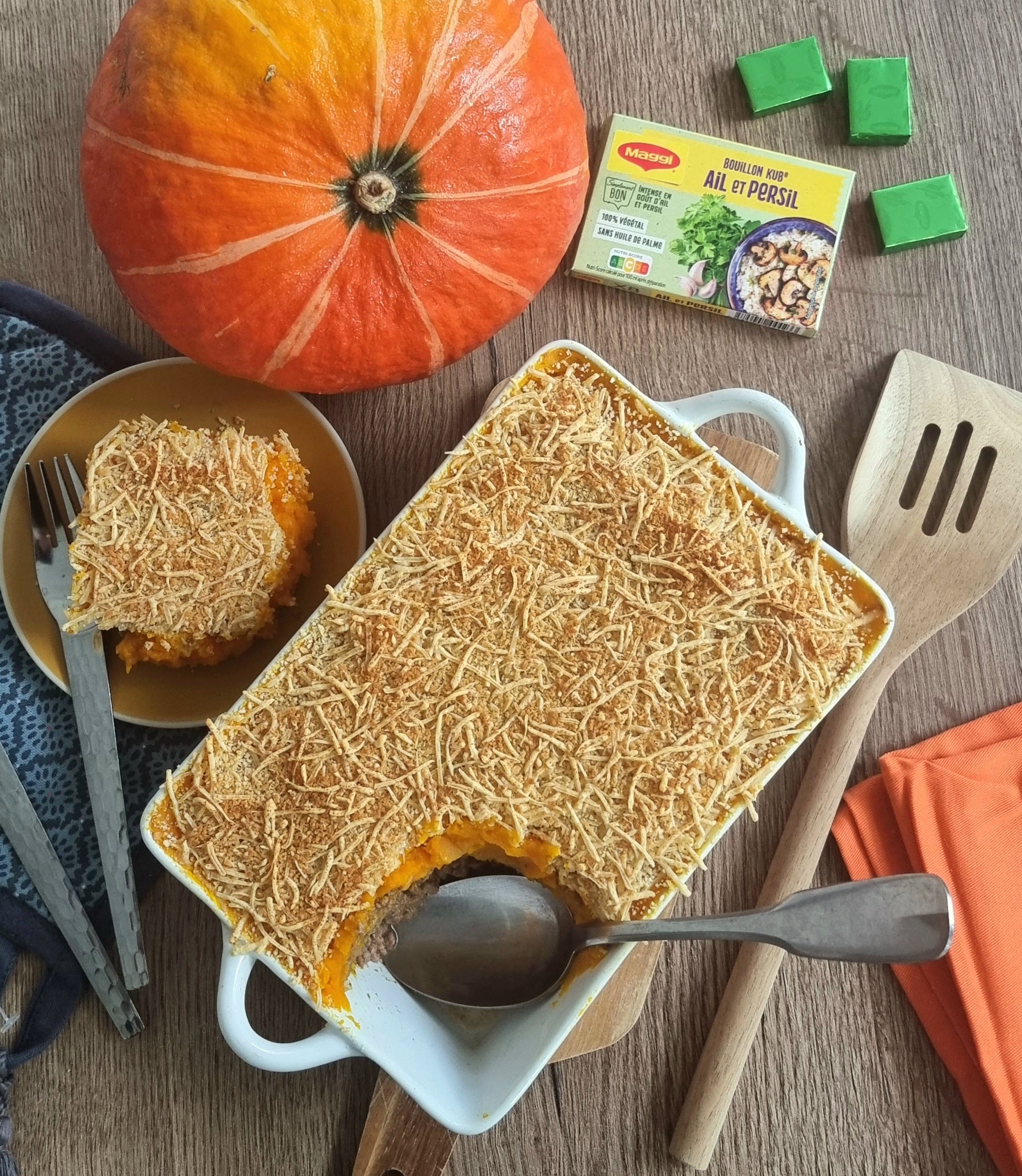 Parmentier de potimarron