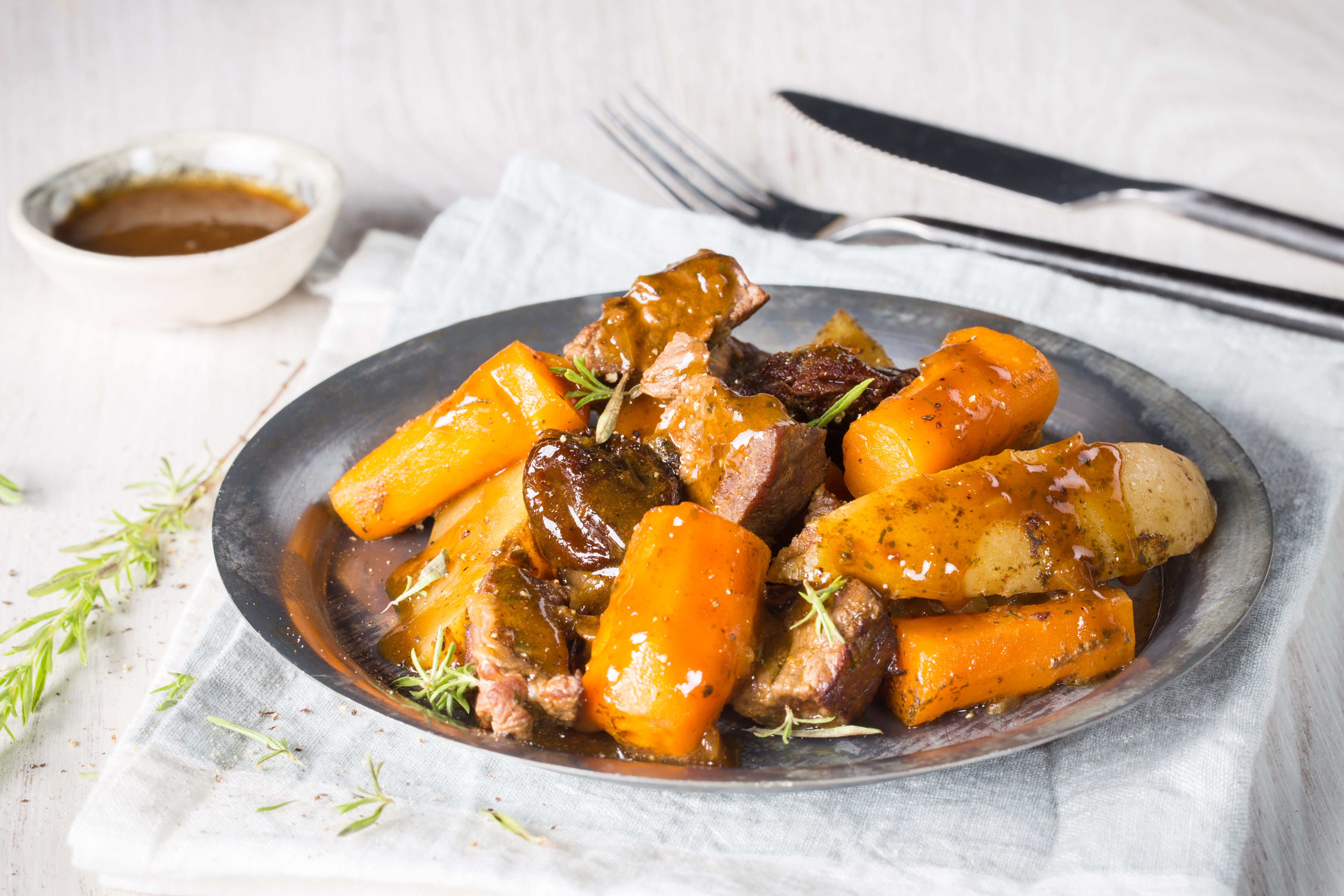Tajine boeuf carotte pruneaux Cookeo