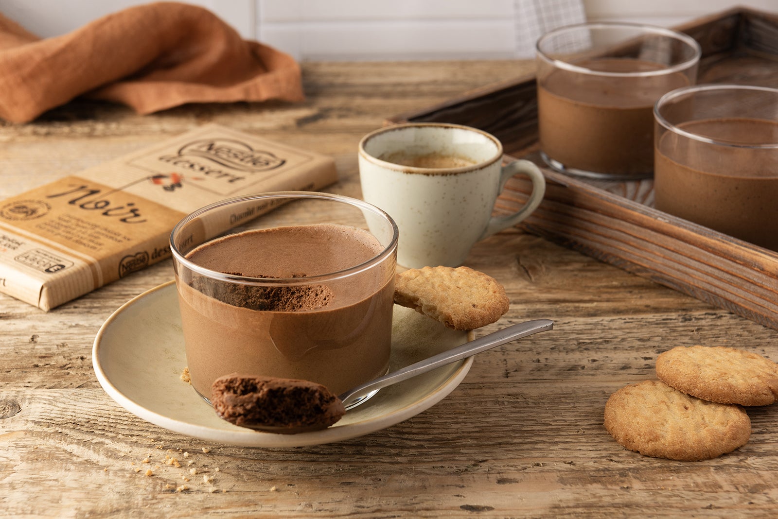 Mousse chocolat noir