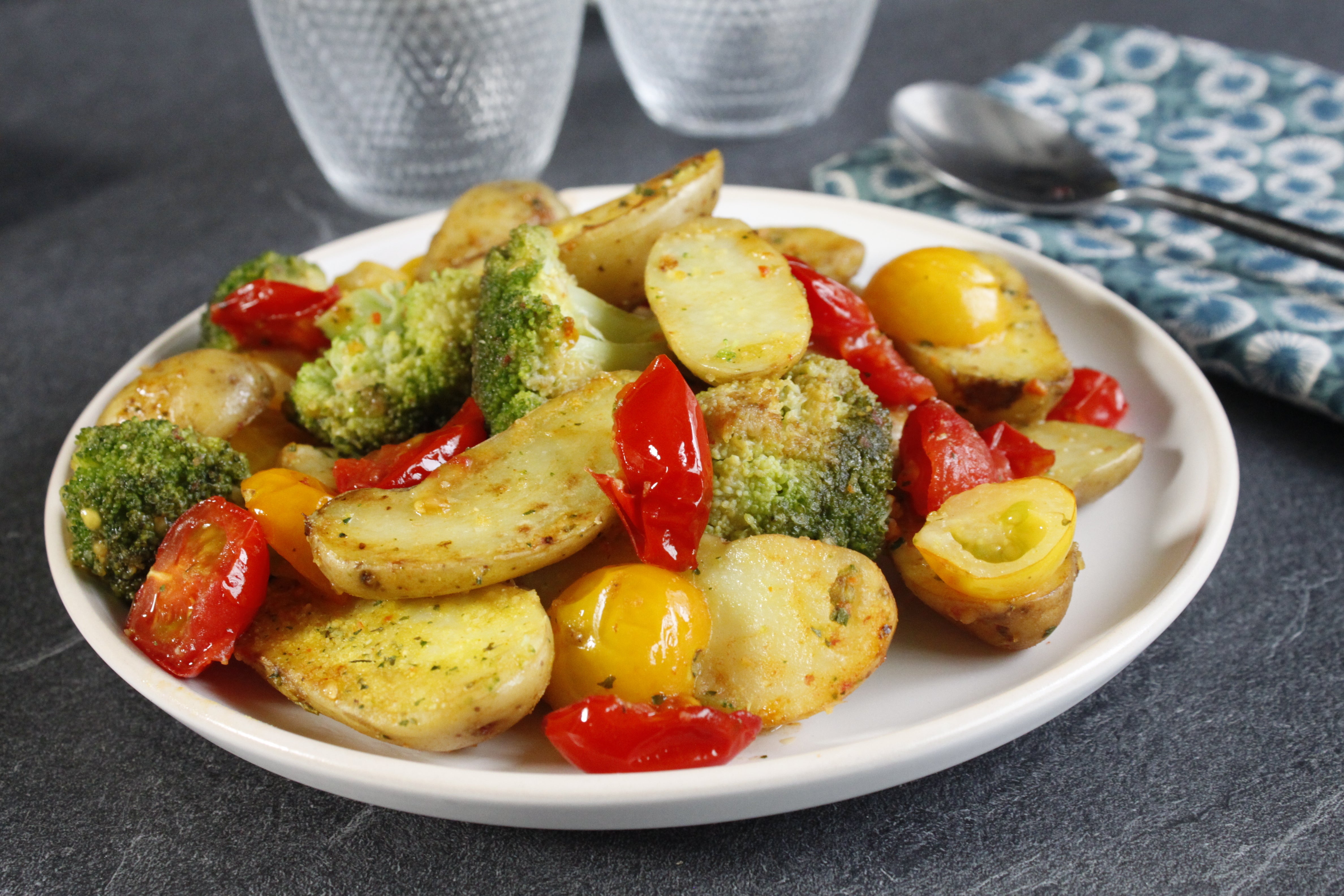 Poelée de rattes et brocoli