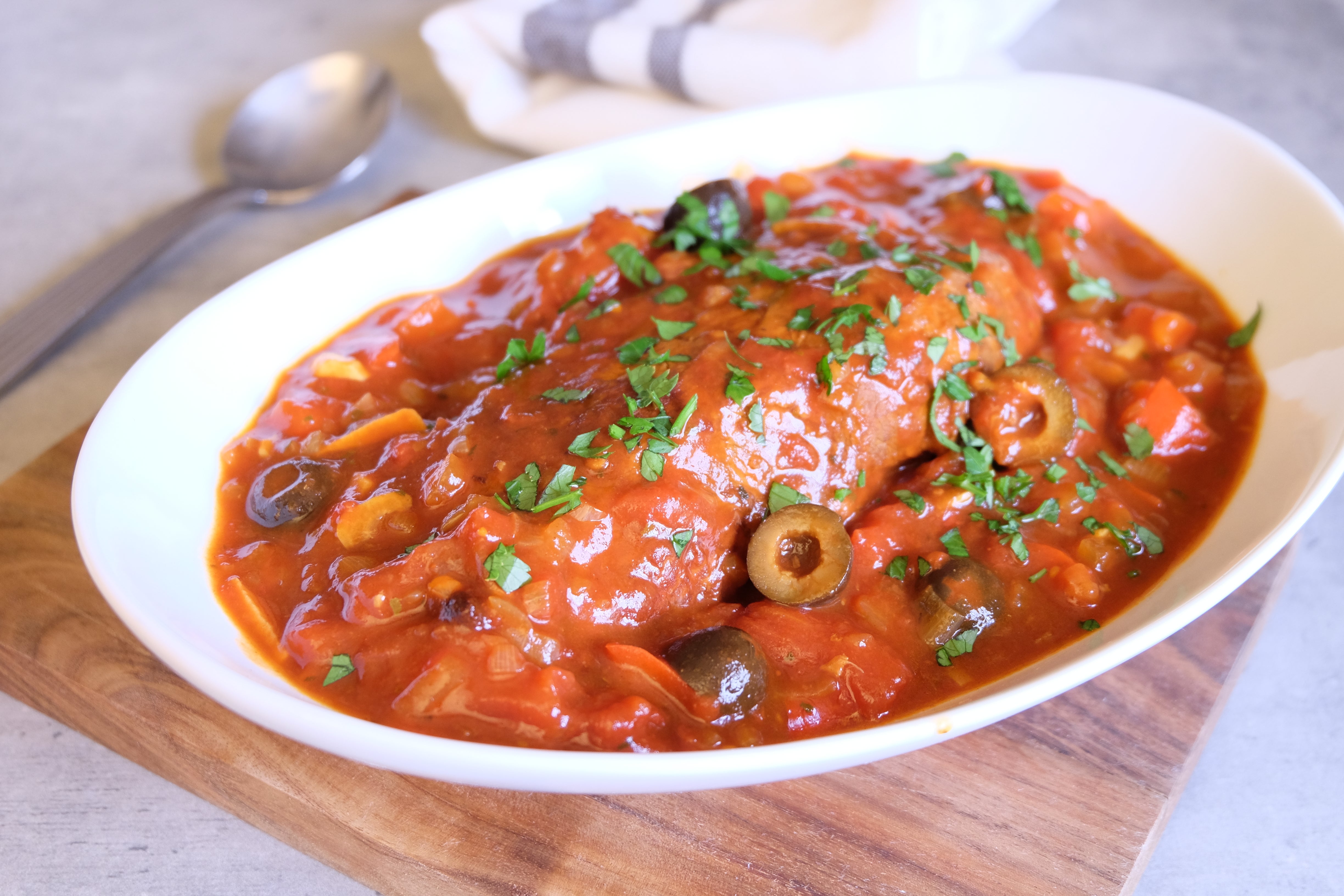 Veau à la grecque