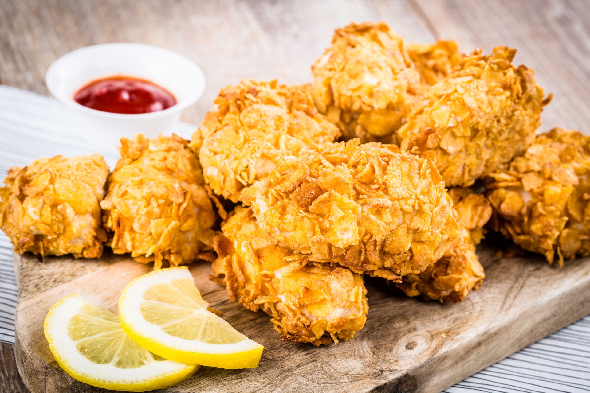 Poulet pané