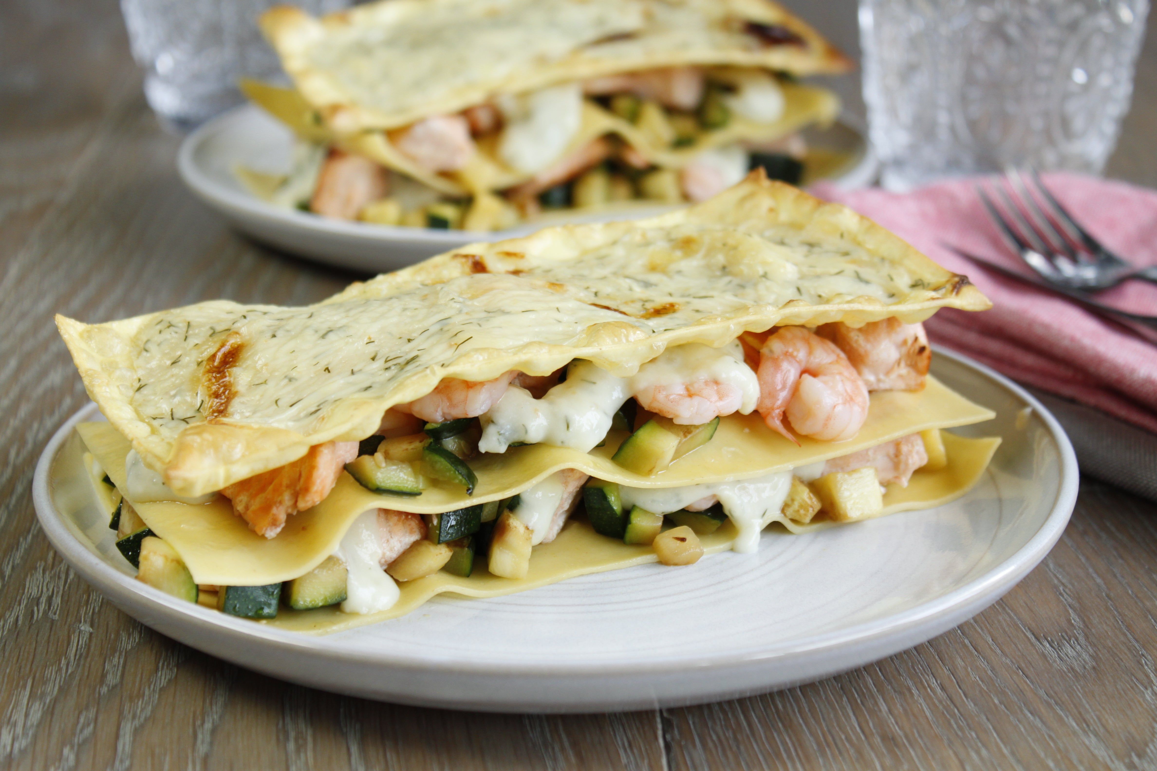 Lasagne de la mer