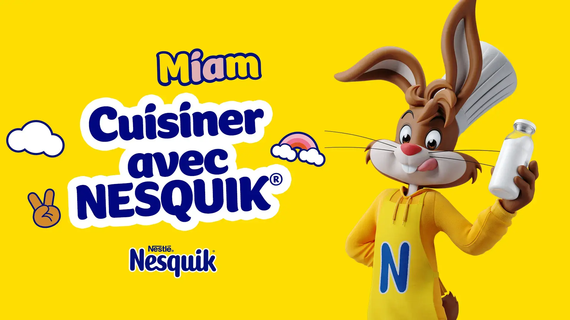 cuisiner avec Nesquik