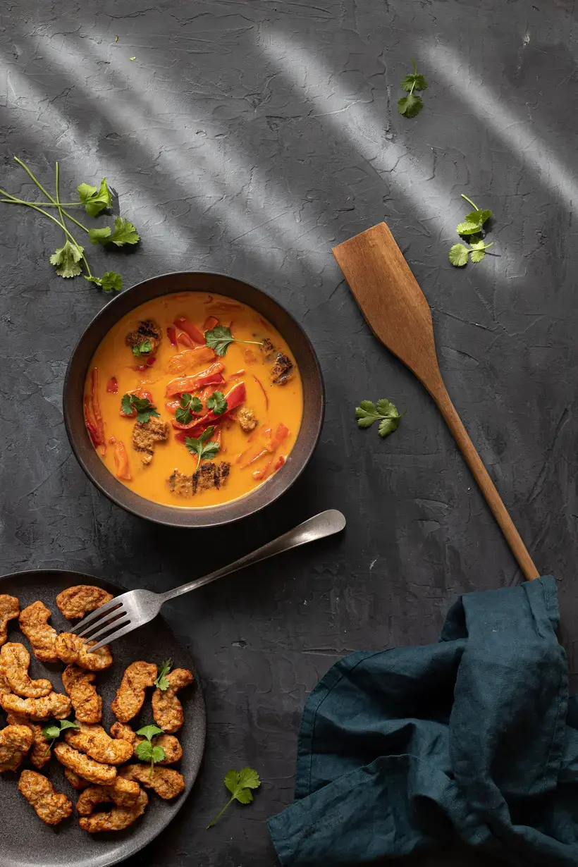 Soupe coco curry
