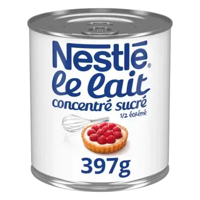 NESTLE Sweetened Condensed Milk 4% Fat Can 12x397gr FR